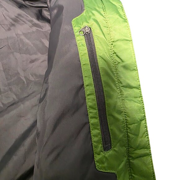 The North Face Women’s 700 Fill Down Vest Green Size Large Hiking Warm Bright - Picture 4 of 13